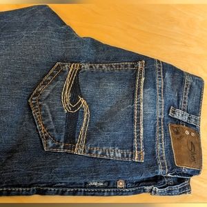 Men's Silver Blue Jeans, Zac, Size 36x30, Like NWOT